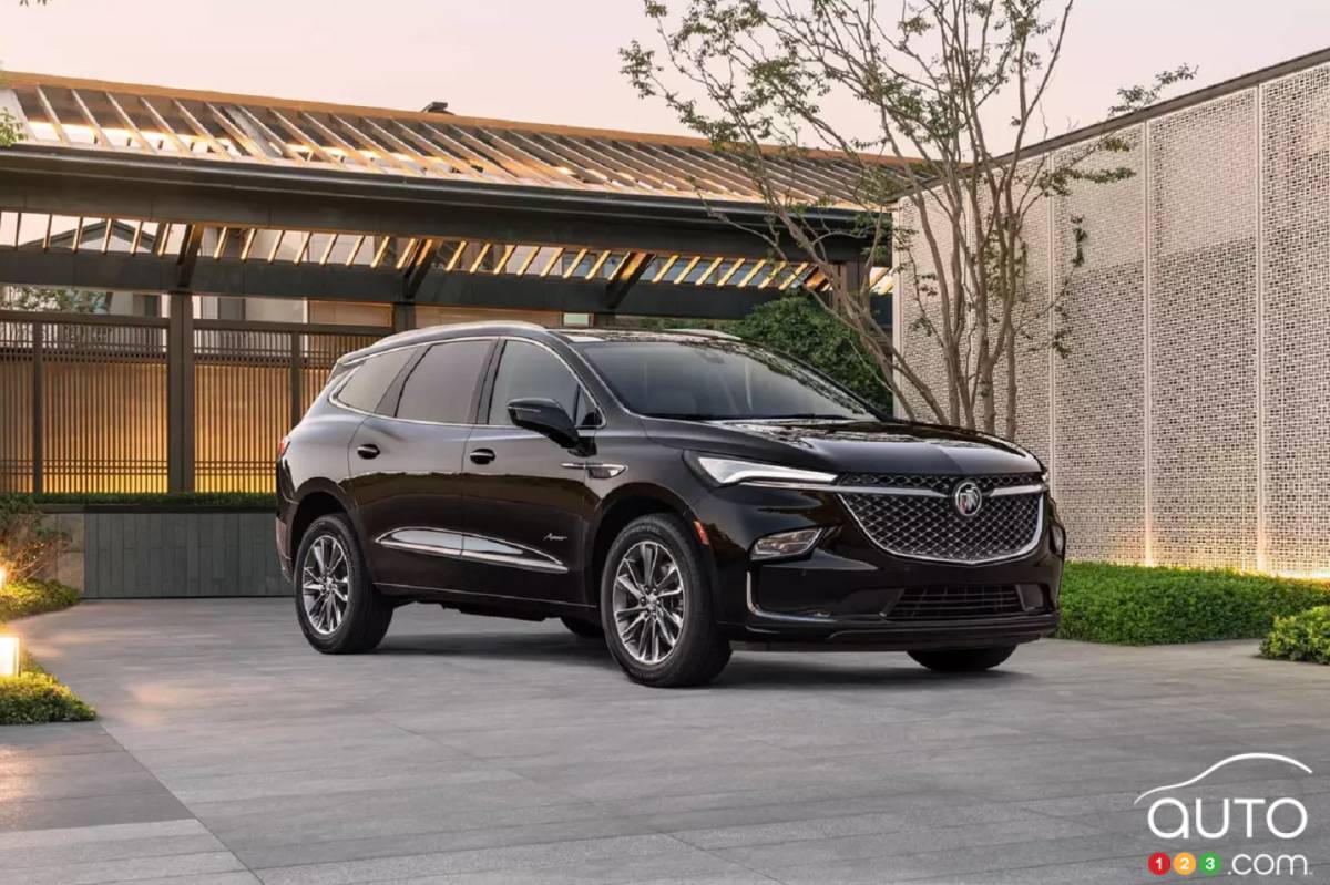 Buick Shows Reworked 2022 Enclave SUV